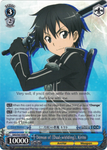 SAO/S47-E081 Demon of 《Dual-wielding》, Kirito - Sword Art Online Re: Edit English Weiss Schwarz Trading Card Game
