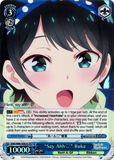 KNK/W86-E082S "Say Ahh♡" Ruka (Foil) - Rent-A-Girlfriend Weiss Schwarz English Trading Card Game