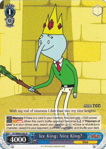 AT/WX02-082 Ice King: Nice King? - Adventure Time English Weiss Schwarz Trading Card Game