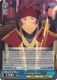 SAO/S51-E082 Fawning Klein - Sword Art Online The Movie – Ordinal Scale – English Weiss Schwarz Trading Card Game