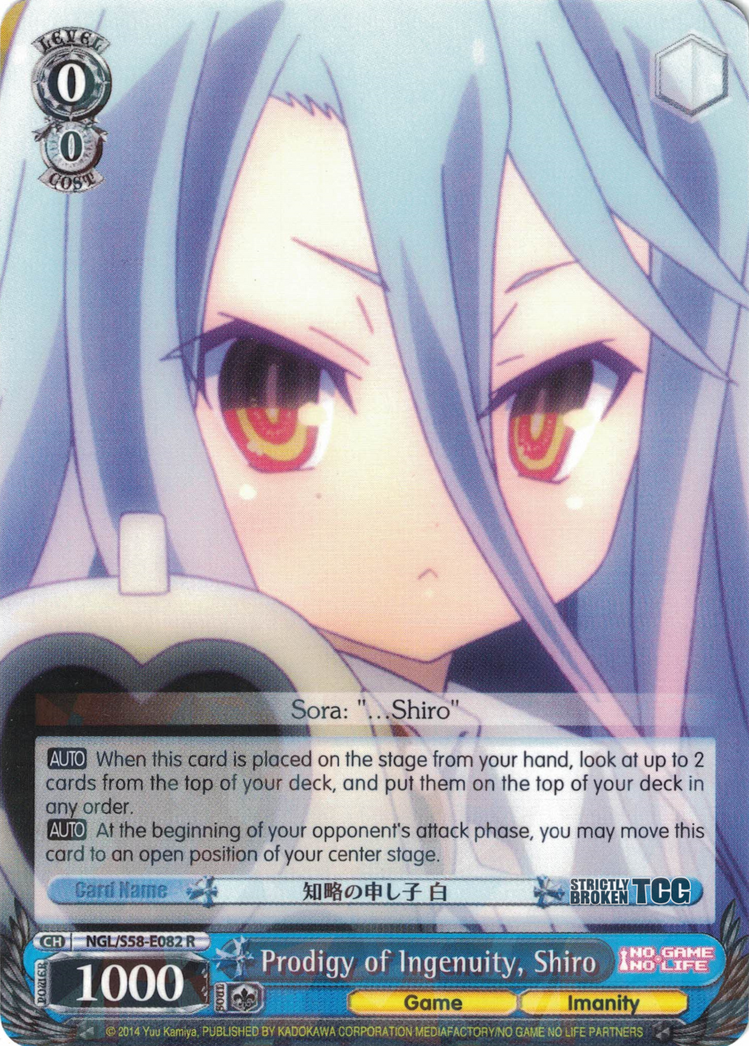 No Game No Life (Complete Inventory)  Strictly Broken TCG