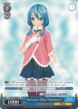 PD/S22-E083 Hatsune Miku"Memoria" - Hatsune Miku -Project DIVA- ƒ English Weiss Schwarz Trading Card Game