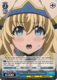 GBS/S63-E083 What is a Discussion? Priestess - Goblin Slayer English Weiss Schwarz Trading Card Game