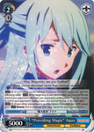 KS/W49-E085 “Providing Magic” Aqua - KONOSUBA -God’s blessing on this wonderful world! Vol. 1 English Weiss Schwarz Trading Card Game