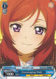 LL/W24-E085 Encouraging Maki - Love Live! English Weiss Schwarz Trading Card Game