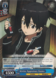 SAO/S20-E086 Kirito Appraises Items - Sword Art Online English Weiss Schwarz Trading Card Game