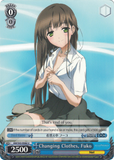 AW/S43-E086 Changing Clothes, Fuko - Accel World Infinite Burst English Weiss Schwarz Trading Card Game