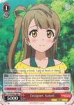 LL/EN-W01-086 Designer, Kotori - Love Live! DX English Weiss Schwarz Trading Card Game