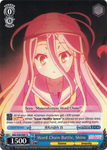 NGL/S58-E087 Word Chain Battle, Shiro - No Game No Life English Weiss Schwarz Trading Card Game