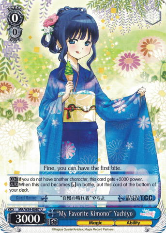 MR/W59-E087 "My Favorite Kimono" Yachiyo - Magia Record: Puella Magi Madoka Magica Side Story English Weiss Schwarz Trading Card Game
