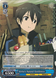 SAO/S20-E087 Kirito's Natural Gentleness - Sword Art Online English Weiss Schwarz Trading Card Game