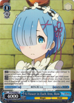 RZ/S46-E088 A Flower in Each Arm, Rem - Re:ZERO -Starting Life in Another World- Vol. 1 English Weiss Schwarz Trading Card Game