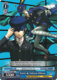 P4/EN-S01-088 Naoto & Sukuna-Hikona - Persona 4 English Weiss Schwarz Trading Card Game