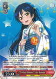 LL/EN-W02-E089 “Cotton Kimono” Umi Sonoda - Love Live! DX Vol.2 English Weiss Schwarz Trading Card Game