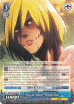 AOT/S35-E089 "Plan of Capture" Female Titan - Attack On Titan Vol.1 English Weiss Schwarz Trading Card Game