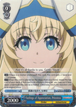 GBS/S63-E089 Feelings of Appreciation, Priestess - Goblin Slayer English Weiss Schwarz Trading Card Game