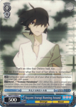 BM/S15-E089 Koyomi Araragi Running Around - BAKEMONOGATARI English Weiss Schwarz Trading Card Game