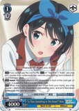 KNK/W86-E089 "Is There Something in This Room?" Ruka - Rent-A-Girlfriend Weiss Schwarz English Trading Card Game