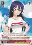 LL/EN-W01-089 Umi in Training Wear - Love Live! DX English Weiss Schwarz Trading Card Game