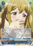 BD/W47-E090	Arisa Trying Not to Laugh - Bang Dream Vol.1 English Weiss Schwarz Trading Card Game