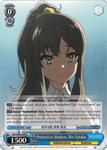 SBY/W64-E090 Protective Shadow, Rio Futaba - Rascal Does Not Dream of Bunny Girl Senpai English Weiss Schwarz Trading Card Game