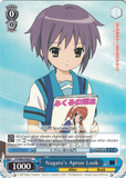 SY/W08-E090 Nagato's Apron Look - The Melancholy of Haruhi Suzumiya English Weiss Schwarz Trading Card Game