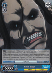 AOT/S50-E090b Ymir Titan - Attack On Titan Vol.2 English Weiss Schwarz Trading Card Game