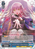 BD/EN-W03-091 "Crystal Song" Yukina Minato - Bang Dream Girls Band Party! MULTI LIVE English Weiss Schwarz Trading Card Game