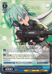 SAO/S65-E091 Confrontation with PK Squadron, Sinon - Sword Art Online -Alicization- Vol. 1 English Weiss Schwarz Trading Card Game