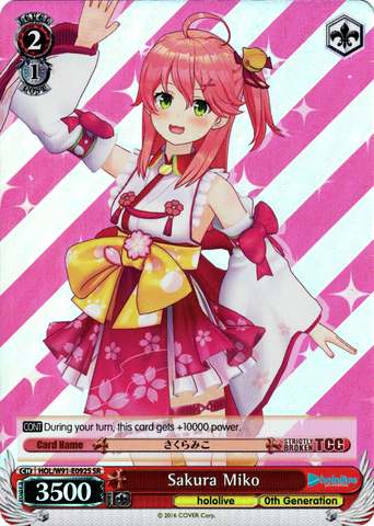 HOL/W91-E092S Sakura Miko (Foil)