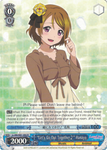 LL/EN-W01-092 "Let's Go Out Together♪" Hanayo - Love Live! DX English Weiss Schwarz Trading Card Game