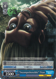 AOT/S50-E093 "Incomprehensible" Titan - Attack On Titan Vol.2 English Weiss Schwarz Trading Card Game