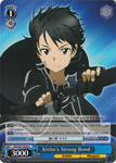SAO/S47-E093 Kirito's Strong Bond - Sword Art Online Re: Edit English Weiss Schwarz Trading Card Game