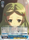 SY/W08-E093 First Client, Kimidori - The Melancholy of Haruhi Suzumiya English Weiss Schwarz Trading Card Game