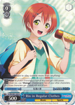 LL/EN-W01-093 Rin in Regular Clothes - Love Live! DX English Weiss Schwarz Trading Card Game