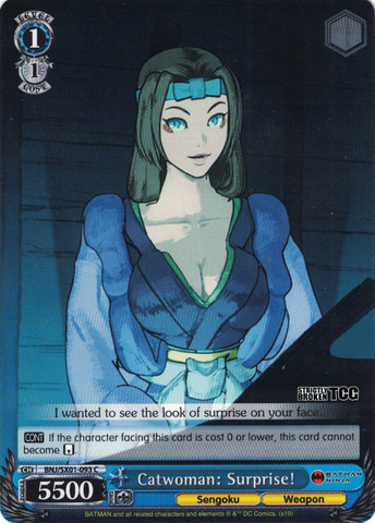 BNJ/SX01-093 Catwoman: Surprise! - Batman Ninja English Weiss Schwarz Trading Card Game