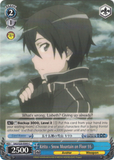 SAO/S20-E093 Kirito - Snow Mountain on Floor 55 - Sword Art Online English Weiss Schwarz Trading Card Game