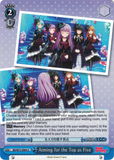 BD/W73-E094 Aiming for the Top as Five - Bang Dream Vol.2 English Weiss Schwarz Trading Card Game