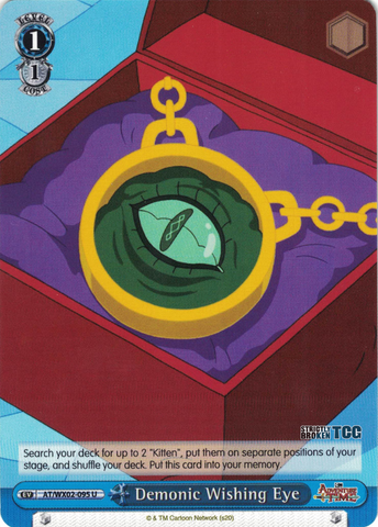 AT/WX02-095 Demonic Wishing Eye - Adventure Time English Weiss Schwarz Trading Card Game