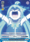 KS/W55-E095 The Power of Purification - KONOSUBA -God’s blessing on this wonderful world! Vol. 2 English Weiss Schwarz Trading Card Game