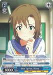 IMC/W41-E095 Our Lyrics, Riina - The Idolm@ster Cinderella Girls English Weiss Schwarz Trading Card Game