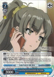 SBY/W64-E095 Responding Unenthusiastically, Rio Futaba - Rascal Does Not Dream of Bunny Girl Senpai English Weiss Schwarz Trading Card Game