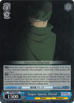 BFR/S78-E097 Super Speed, Dread - BOFURI: I Don't Want to Get Hurt, so I'll Max Out My Defense. English Weiss Schwarz Trading Card Game