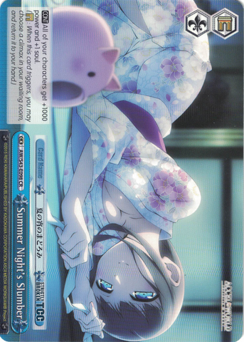 AW/S43-E098 Summer Night's Slumber - Accel World Infinite Burst English Weiss Schwarz Trading Card Game