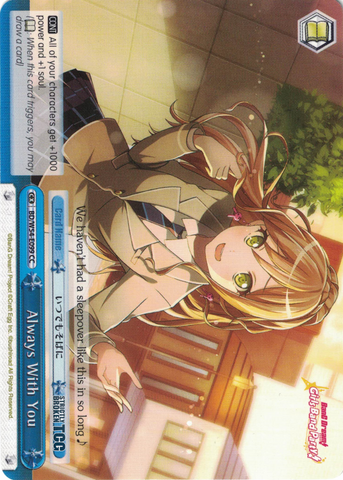 BD/W54-E099 Always With You - Bang Dream Girls Band Party! Vol.1 English Weiss Schwarz Trading Card Game