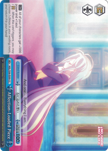 NGL/S58-E099 Affection-Loaded Piece - No Game No Life English Weiss Schwarz Trading Card Game