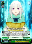 RZ/SE35-E09 Exploring the Forest, Emilia (Foil) - Re:ZERO -Starting Life in Another World- The Frozen Bond English Weiss Schwarz Trading Card Game