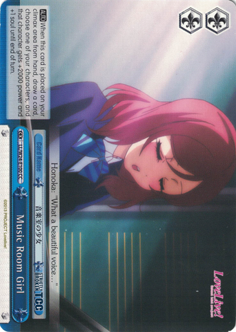 LL/W24-E100 Music Room Girl - Love Live! English Weiss Schwarz Trading Card Game