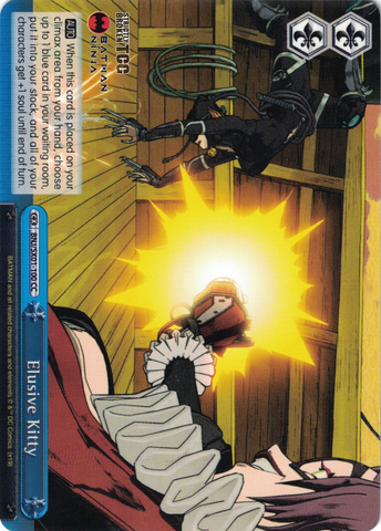 BNJ/SX01-100 Elusive Kitty - Batman Ninja English Weiss Schwarz Trading Card Game