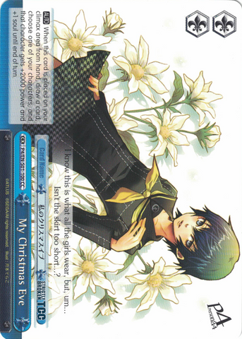 P4/EN-S01-100 My Christmas Eve - Persona 4 English Weiss Schwarz Trading Card Game